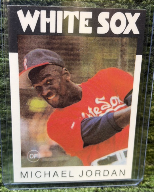 1991 Michael Jordan White Sox Baseball Hobby Card Vintage Basketball Card