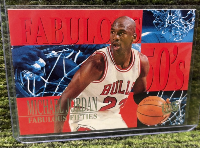 1995-96 Fleer Ultra Michael Jordan Fabulous Fifties #5 Chicago Bulls NBA