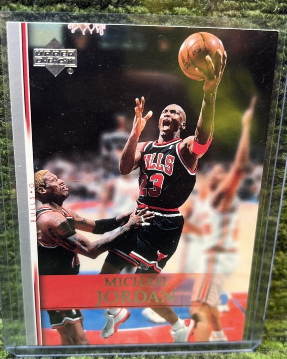 2007-08 Upper Deck Michael Jordan #191 Chicago Bulls HOF