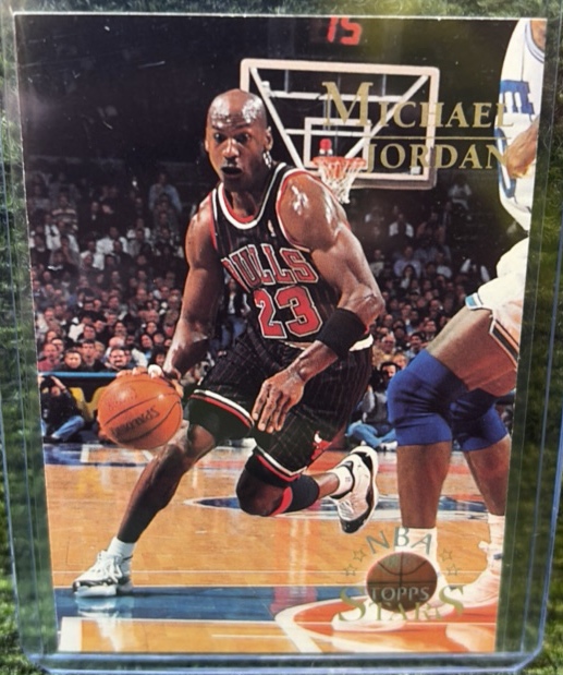 1996 Topps Stars - Michael Jordan #124 Chicago Bulls
