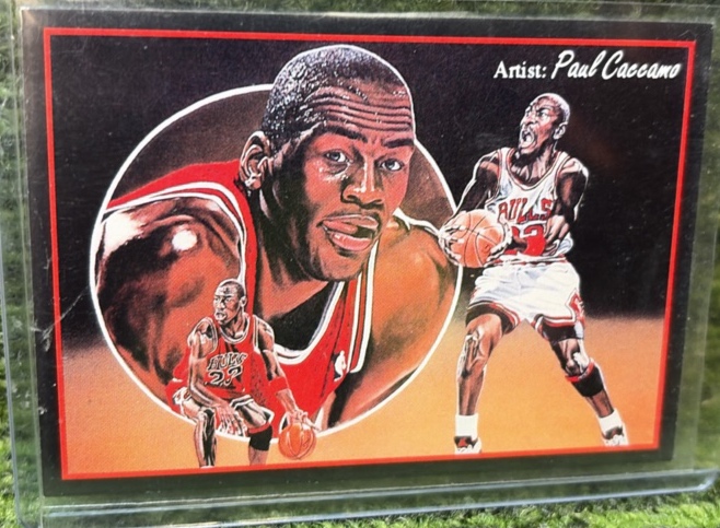 1994-95 Competitive Images Artistic Promotions #2 Michael Jordan & Chicago Bulls