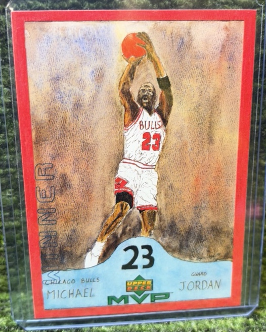 1999-00 Upper Deck MVP - Draw Your Own Card Winner Michael Jordan #W29