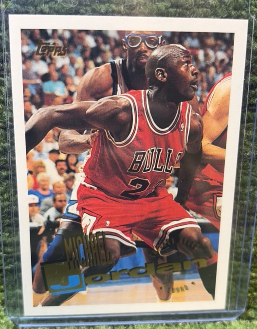 1995-96 Topps - Michael Jordan #277 CHICAGO BULLS HOF 3PEAT CHAMPIONS