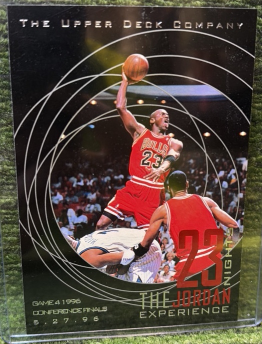 1997 Upper Deck 23 Nights The Experience Jumbo Michael Jordan #13 HOF 03rx