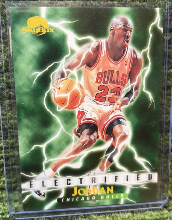 1996 Skybox - Michael Jordan - Electrified #278 Rare ⚡l