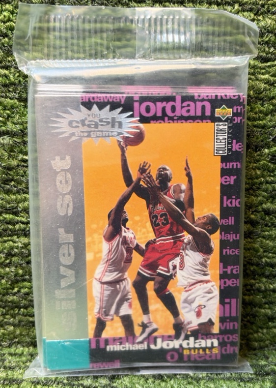 1995-96 Collectors Choice You Crash the Game Silver SET Sealed Michael Jordan
