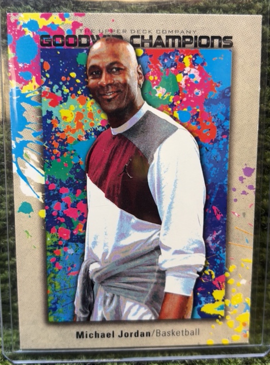 2024 Upper Deck Goodwin Champions No. 101 Michael Jordan Splash Of Color