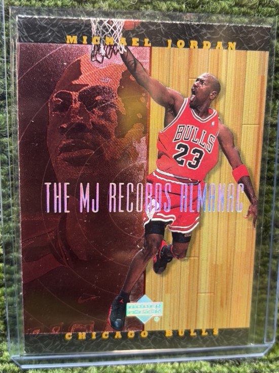 1999-00 Upper Deck Hardcourt - The MJ Records Almanac Michael Jordan #J3