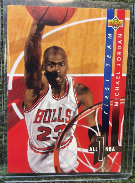 1993-94 Upper Deck Michael Jordan #AN4 All NBA First Team Chicago Bulls