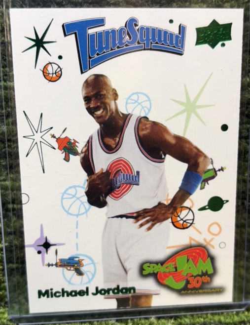 Michael Jordan - Space Jam 30th Anniversary Upper Deck Base Card #10 - TuneSquad