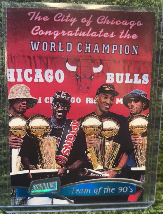 1997-98 STADIUM CLUB  TEAM OF THE 90S  CHICAGO BULLS  #5