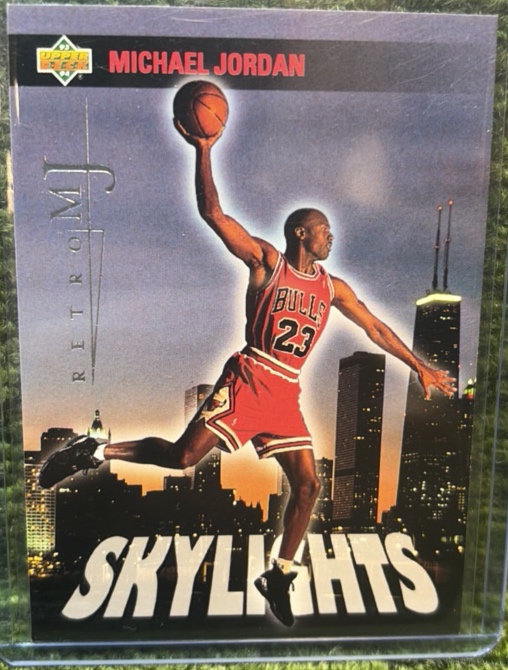 199394 Upper Deck Michael Jordan SKYLIGHTS DUNKING #466 SKYLINE