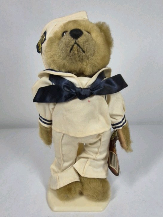 Boyds Bears Sailor Outfit Teddy Bear Plush 20th Century Collectibles 1940s Tag