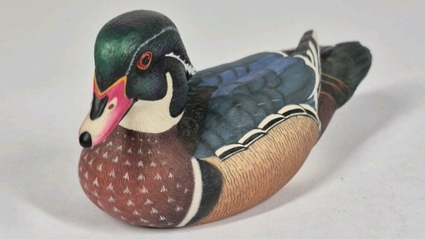 Wood Duck Decoy George Kruth Danbury Mint North American Ducks