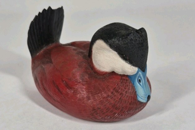 Ruddy Duck Decoy George Kruth Danbury Mint North American Ducks
