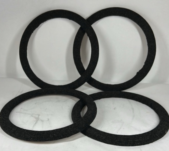Speaker Foam Gasket Rings Audio Driver Sealing Rings Black Lot