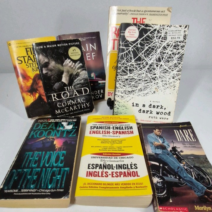 Book Lot The Road Cormac McCarthy Stephen King Dean Koontz Ruth Ware Fiction Mixed