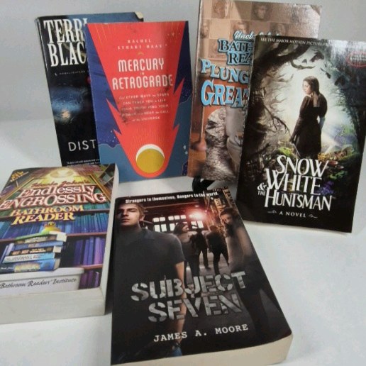 Book Lot Snow White Huntsman Subject Seven Mercury Retrograde Terry Black Fiction Mixed