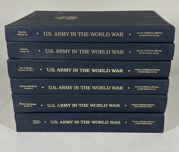 U.S. Army in the World War Book Set Center of Military History United States Army Volumes