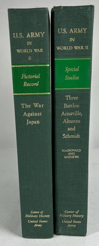 U.S. Army in World War II The War Against Japan & Three Battles Alaskan Islands Hardcover Set