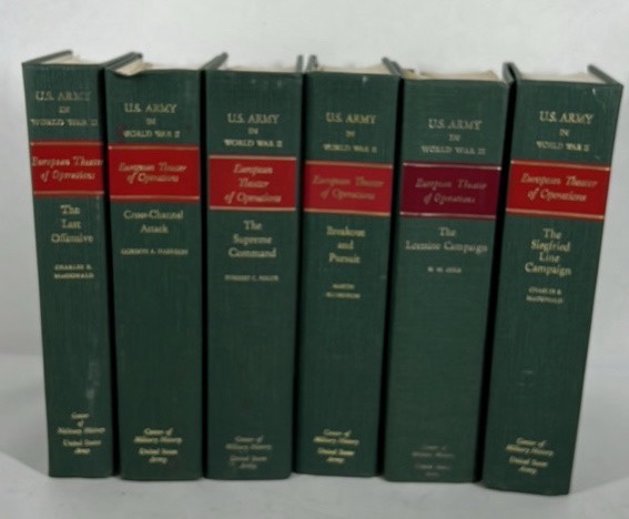 U.S. Army in World War II European Theater of Operations Lorraine Campaign & Breakout Pursuit Hardcover Set