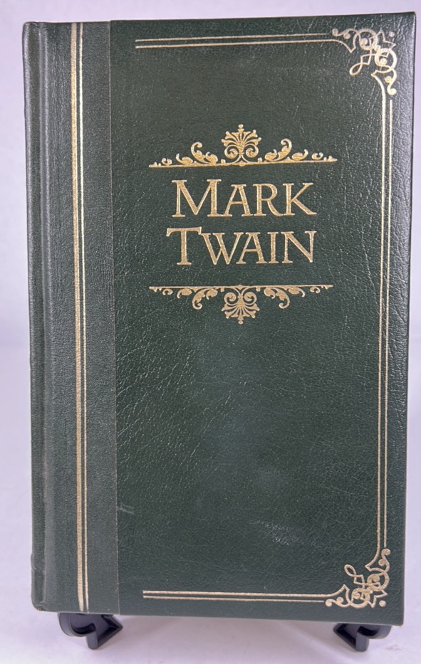Mark Twain Classic Works Collection Tom Sawyer Huckleberry Finn Leatherbound Hardcover