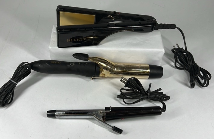 Revlon Hair Straightener Flat Iron and Curling Iron Styling Tool Set