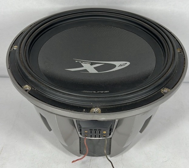 Alpine Type X SWX-1242D 12 Subwoofer Dual 4 Ohm High Power Car Audio Speaker