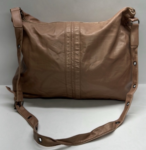 Mossimo Supply Co Brown Crossbody Bag Faux Leather Shoulder Purse