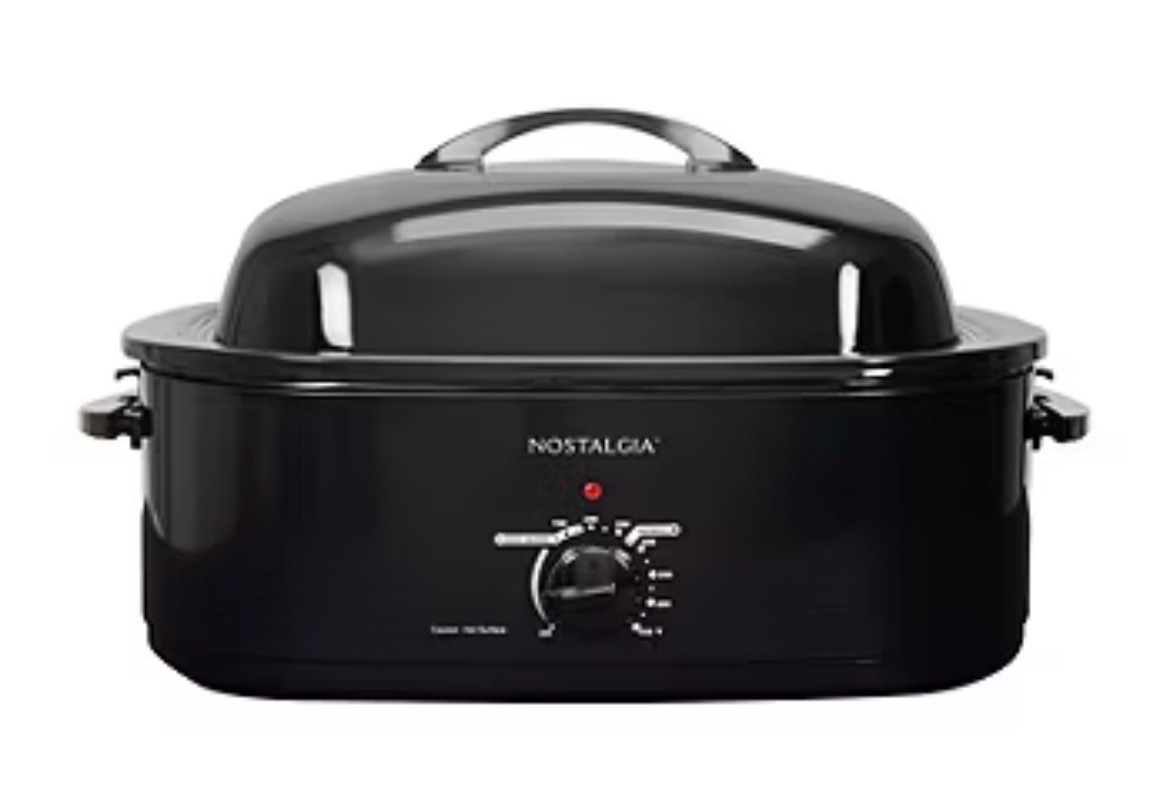 Nostalgia 18-Quart Turkey Roaster Oven  Retail $120