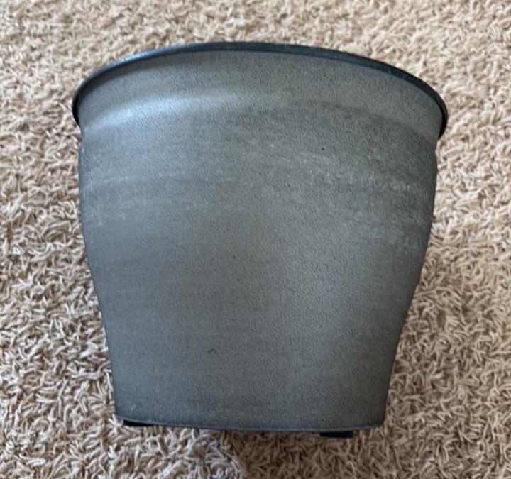 Natural IronStone GardenFlower Pot, 1.99 Gallon Size 10 Inches Wide Timberline Cappuchino Color