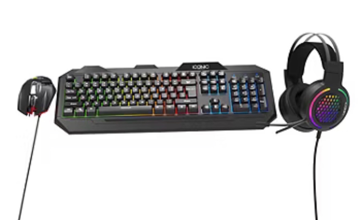 iconic Color Changing RGB Pro 3 Pc Gaming Set