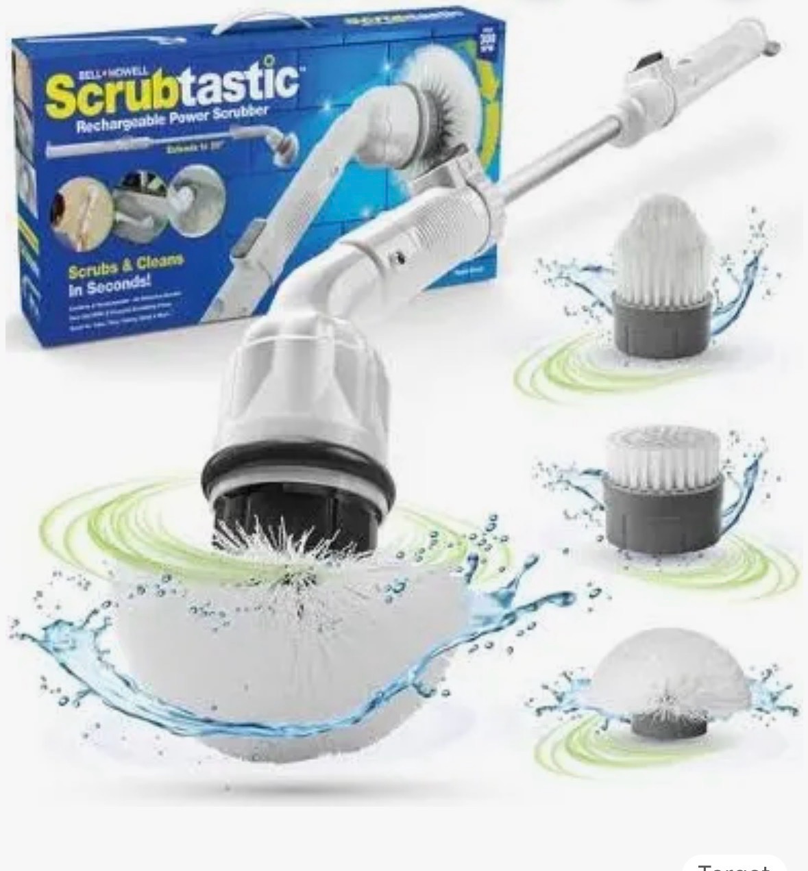 Bell  Howell Scrubtastic Power Scrubber Kit