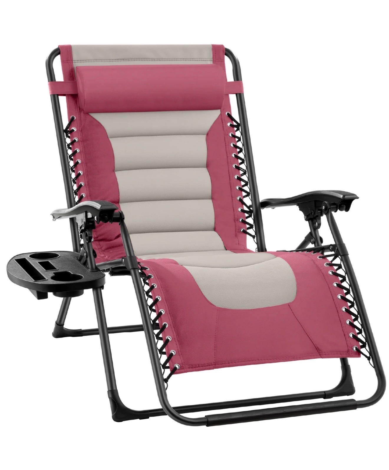 New Oversized Padded Zero Gravity Chair, Folding Recliner