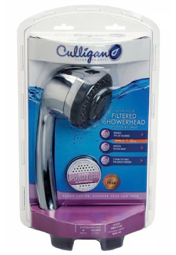 New Culligan HSH-C135 Hand-Held Filtered Showerhead