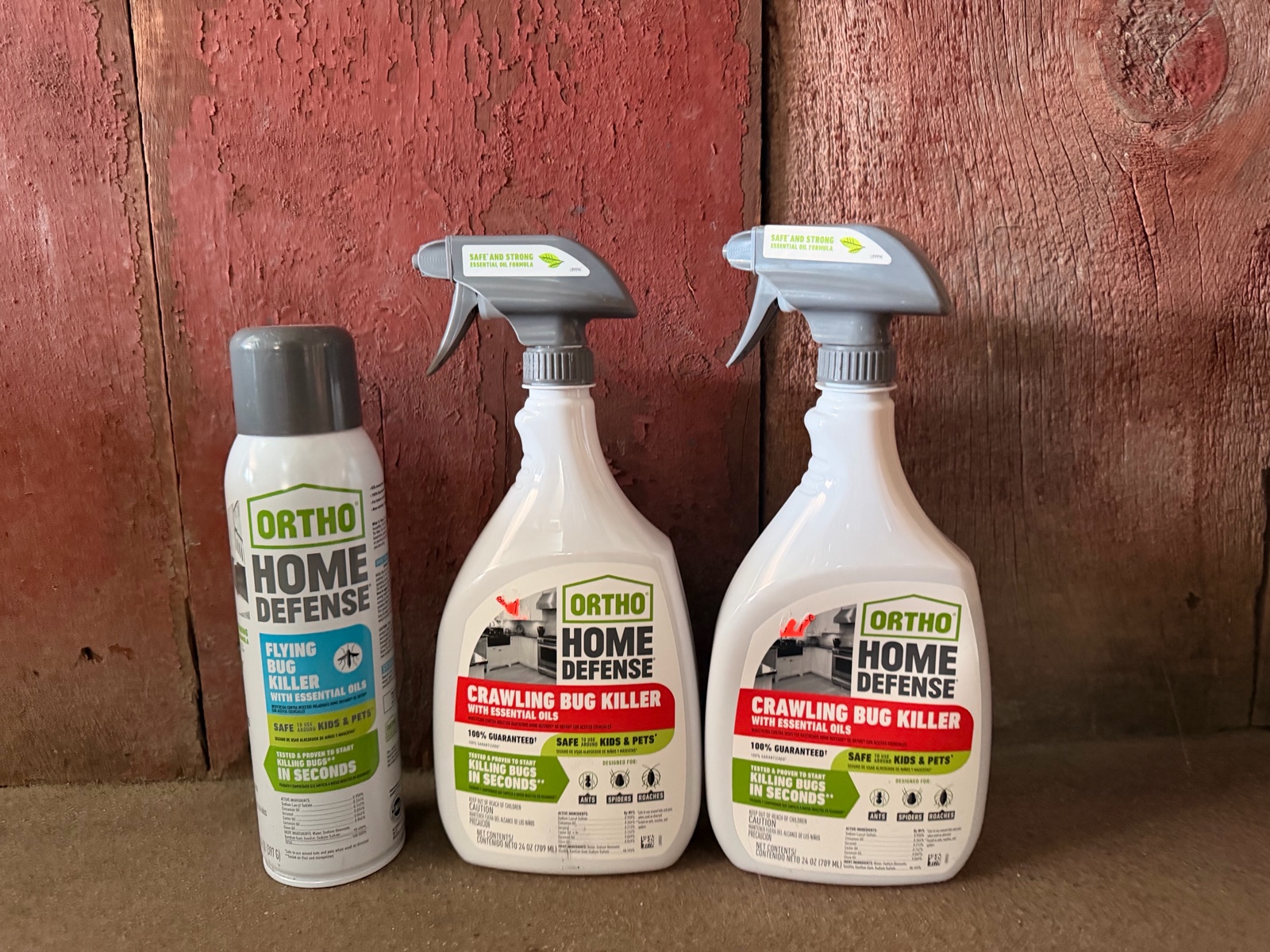 New Ortho Home Defence flying and crawling bug killer