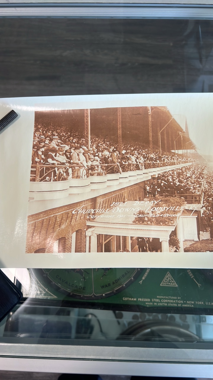 1921 Kentucky Derby Churchill downs panoramic photograph reproduction