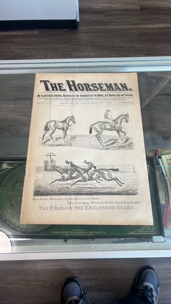 1886 the horseman magazine
