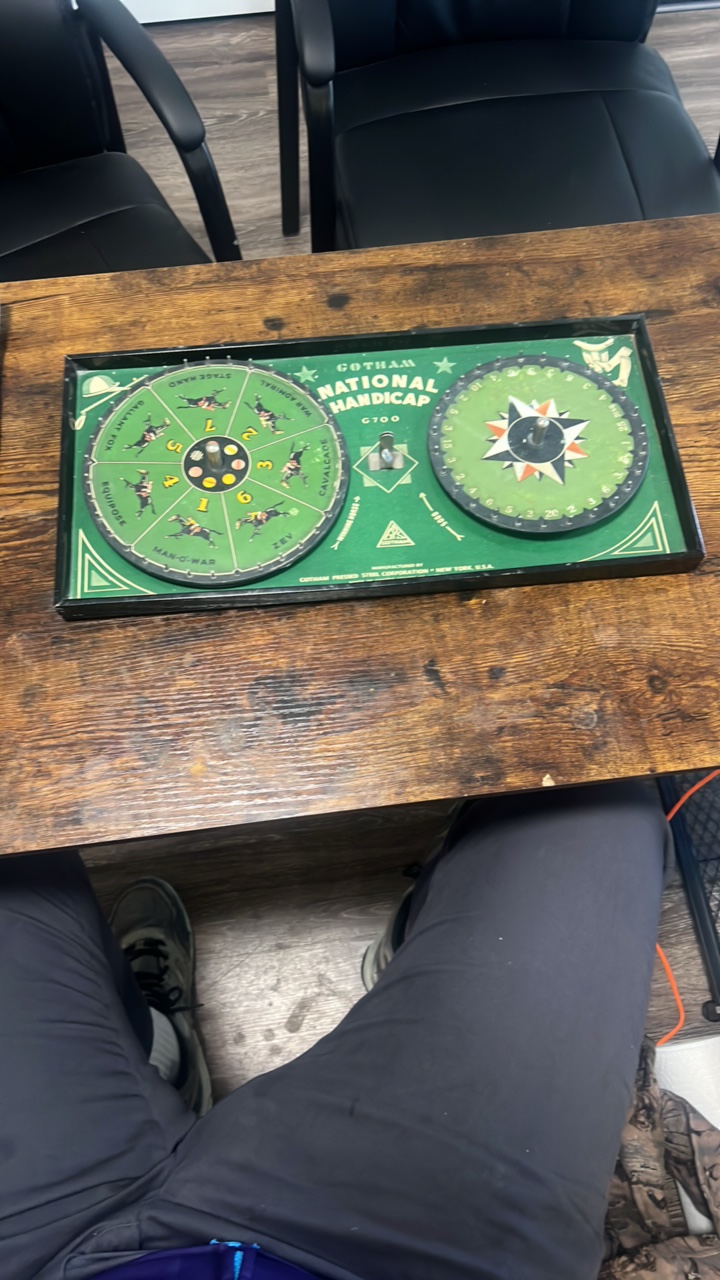 Gotham national handicap gambling device