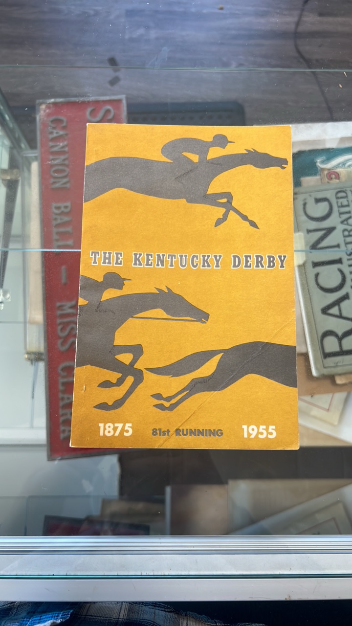 1955 Kentucky derby booklet
