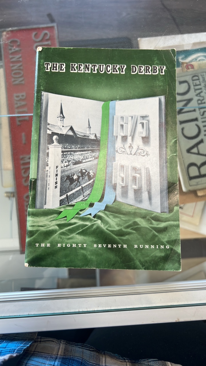 1961 Kentucky derby booklet