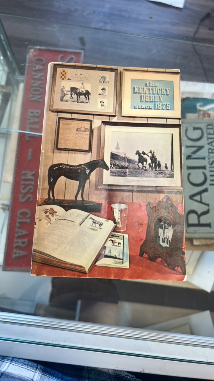 1963 Kentucky derby booklet