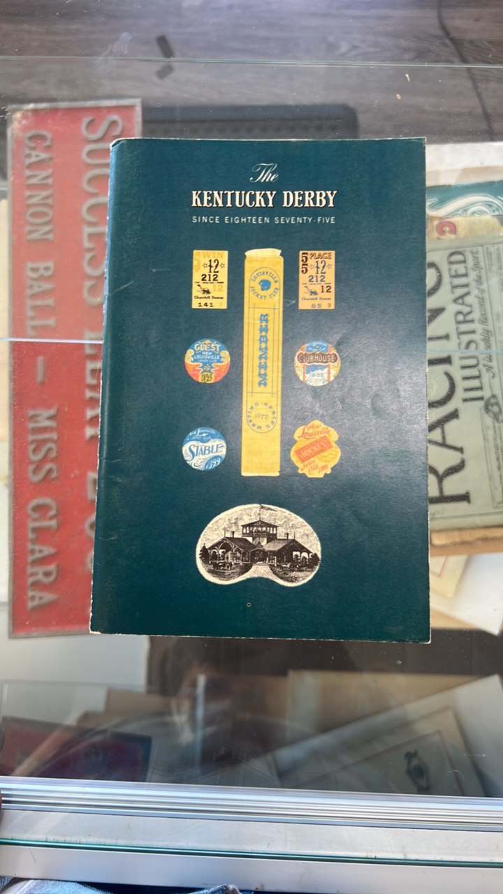 1964 Kentucky derby booklet