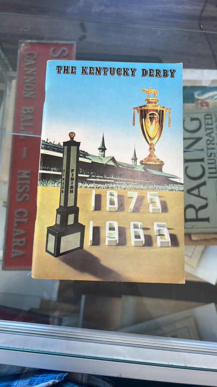 1965 Kentucky derby booklet
