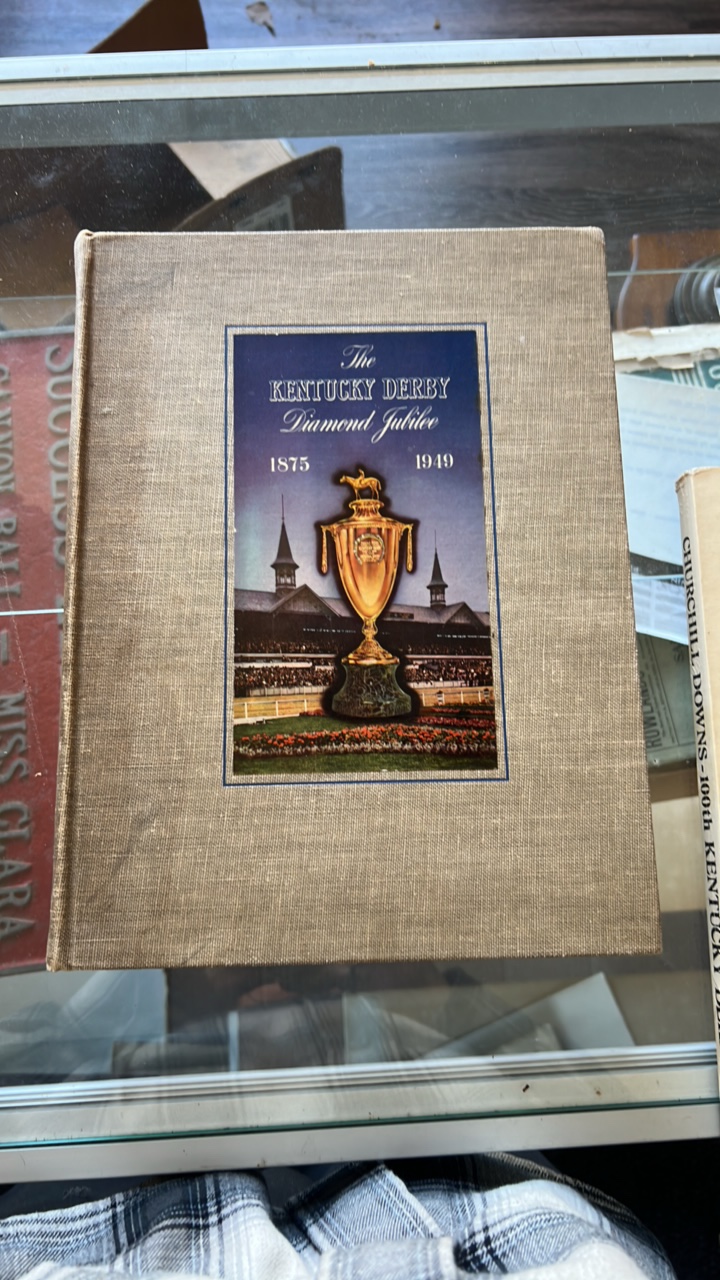 1949 Kentucky derby diamond jubilee book