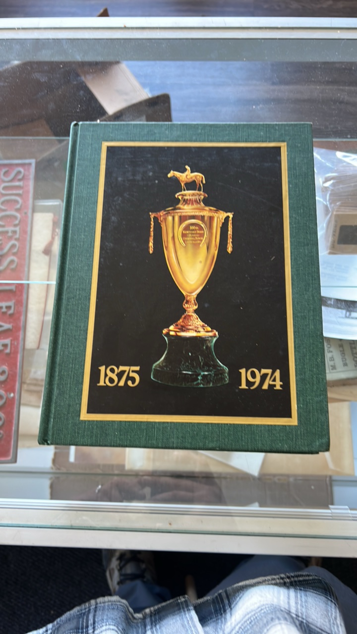 1974 Kentucky Derby 100th anniversary book