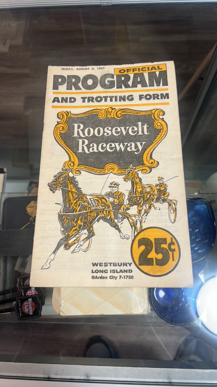 1951 Roosevelt raceway race program
