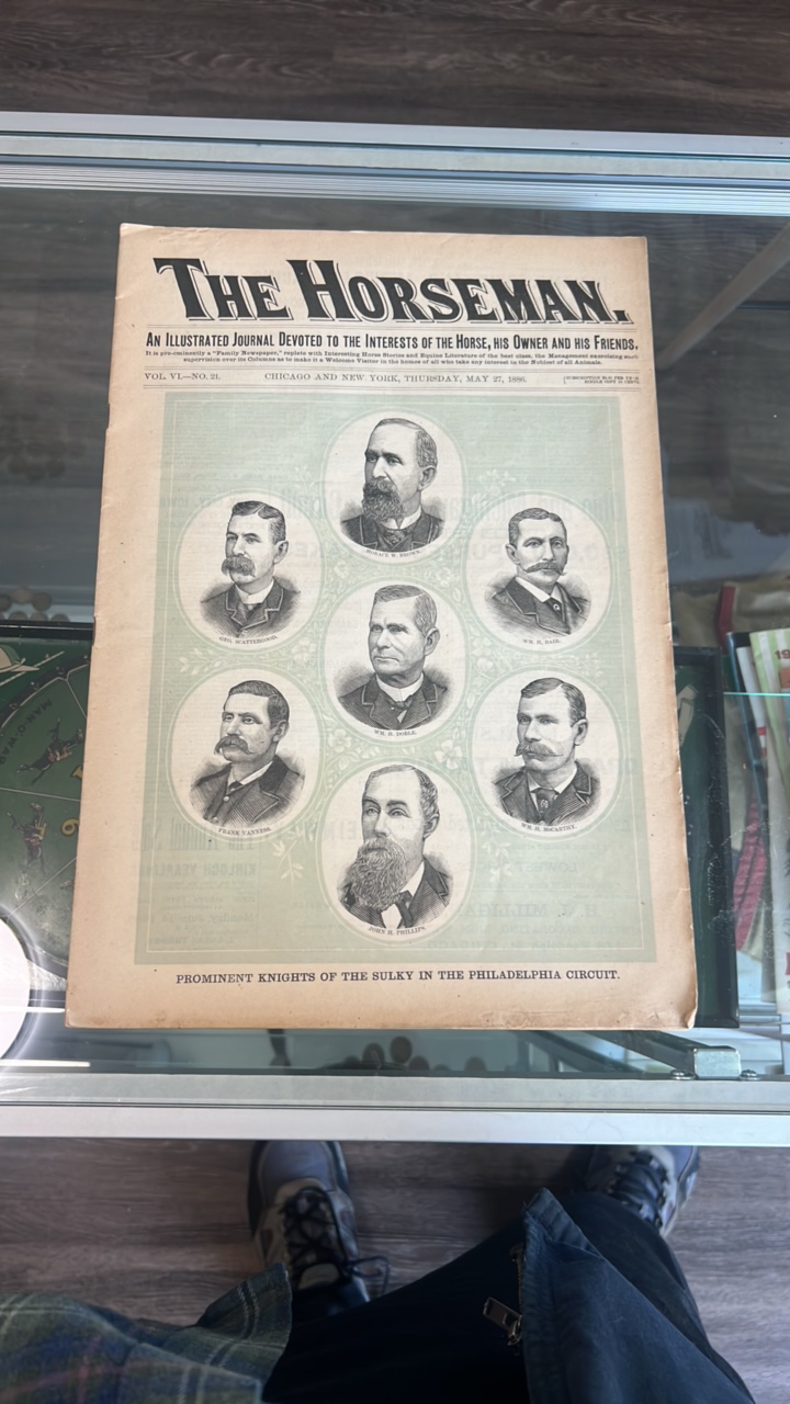 1886 the horseman magazine