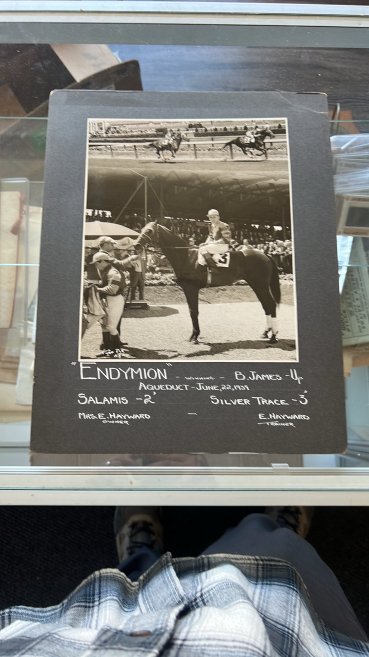 1939 Endymion horse racing photograph