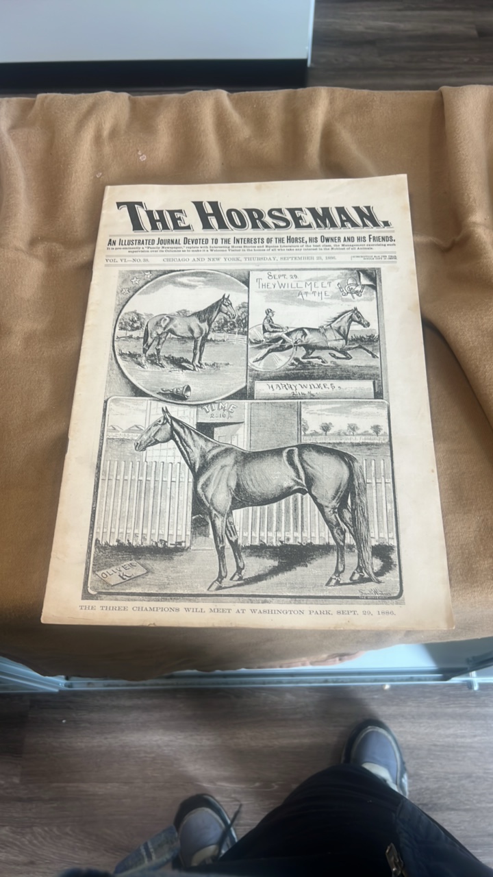 1886 the horseman magazine
